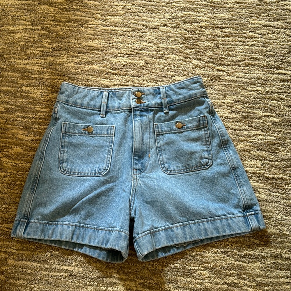 Zara denim shorts